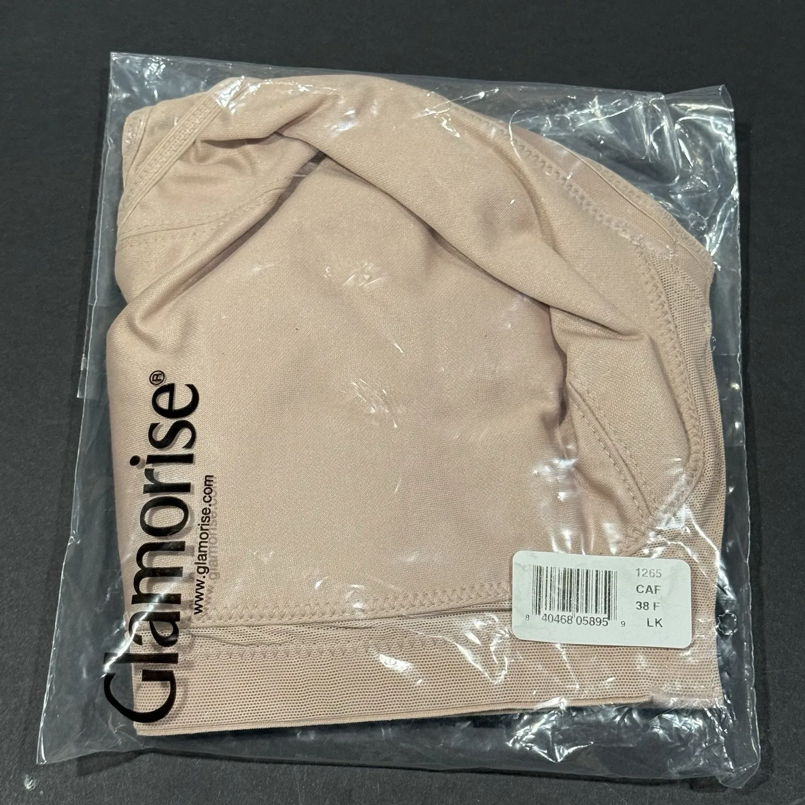 New Glamorise Magic Lift Bra 38 F DDD 1265 Front Closure Posture Back Cafe Beige Tan Size undefined - Image 2