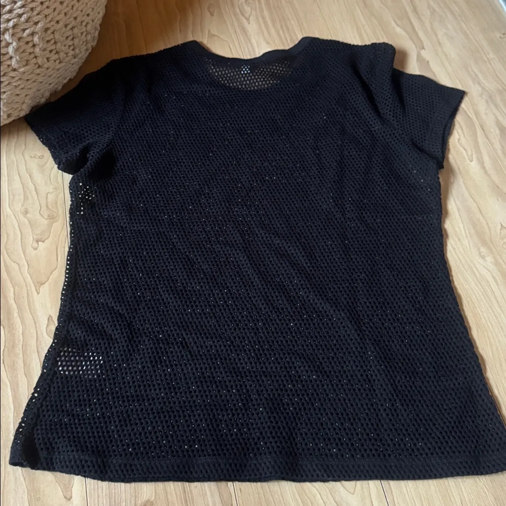 Goldie  Black Mesh Top - Image 3
