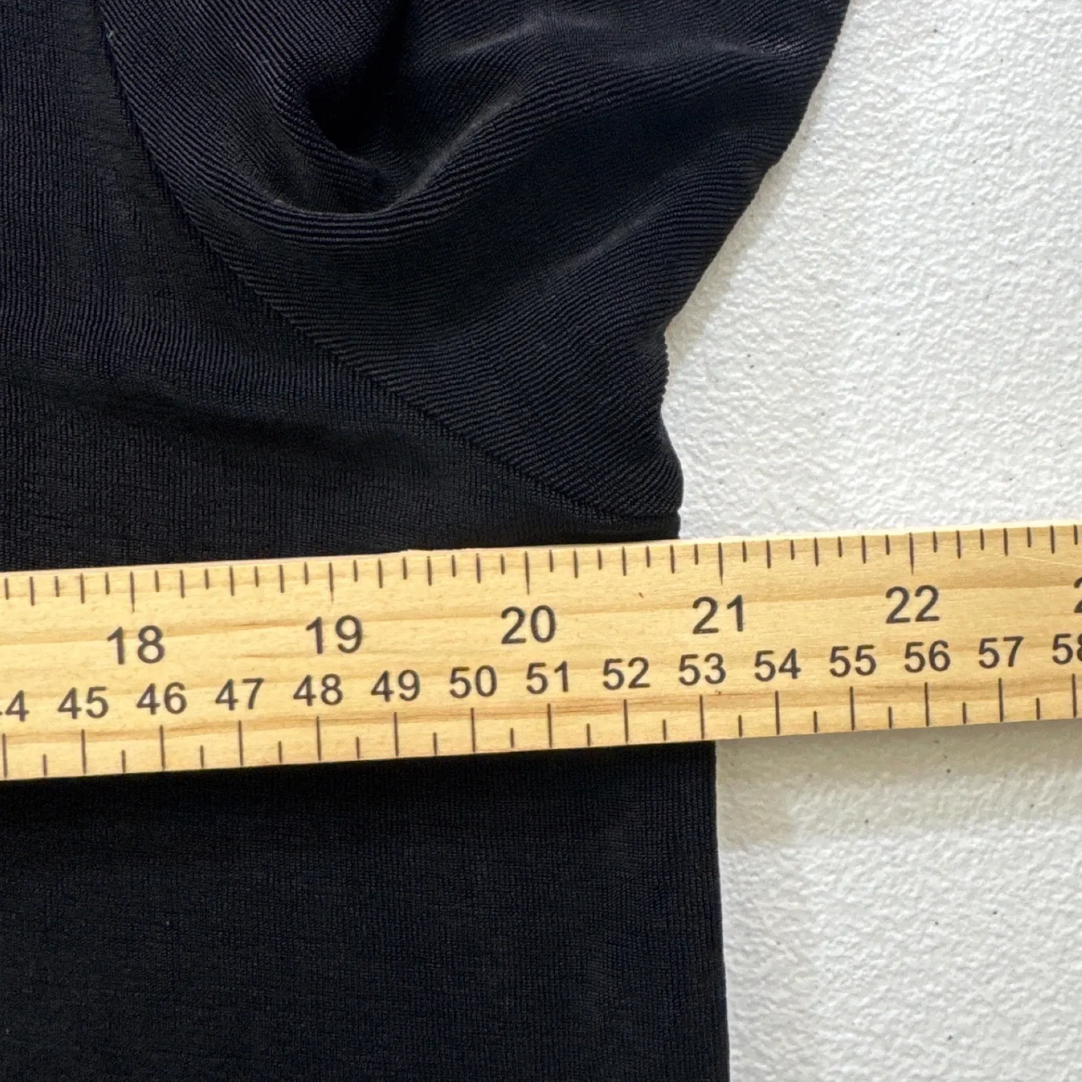 VTG Khurel Bunch By Apparel World Black Velour Top & Pants Set Abstract People M Size M - Image 5