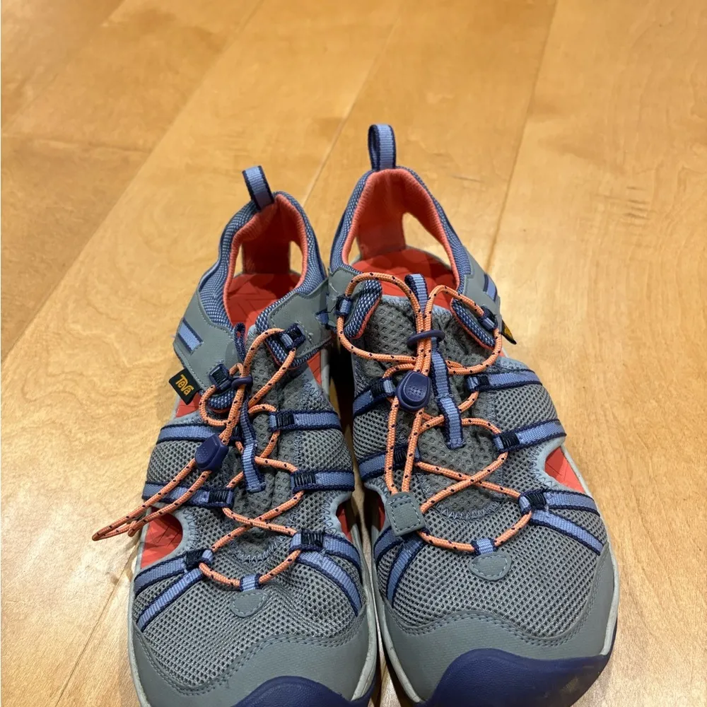 Teva closed toe sport unisex sandals gray M 7 W 8.5 - Image 3