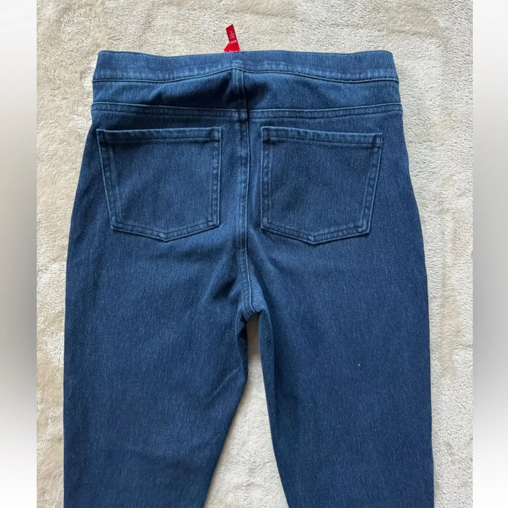 Spanx‎ Women’s Pants Jean-ish Ankle Legging Dark Wash Control Skinny Sz M - Image 4