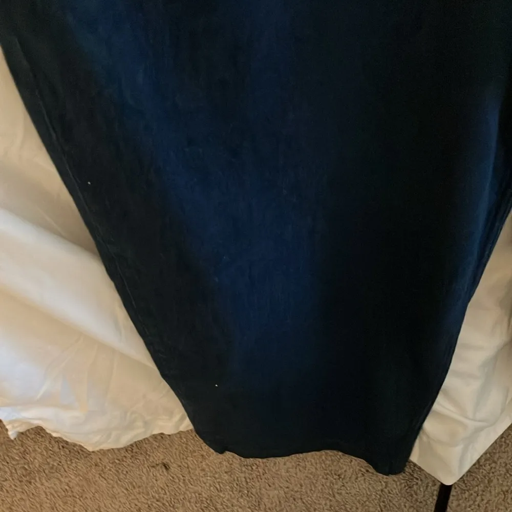 Abercrombie & Fitch: Women’s Mid Rise Wide Leg Jeans- Dark Blue- size 34 (18L) - Image 6