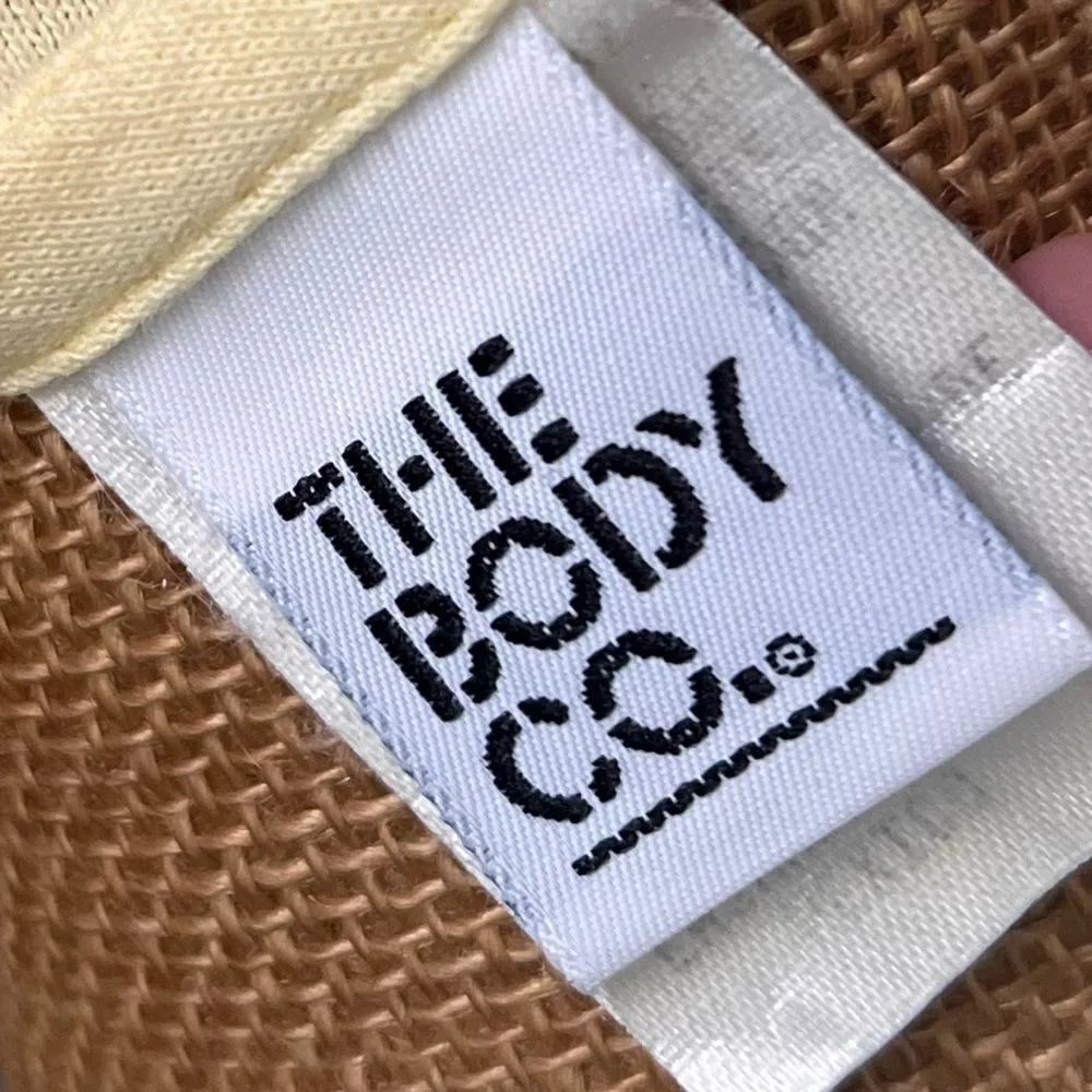 80s Vintage Butter Yellow The Body Co Button Front Mesh Sleeves Sporty T - Image 2