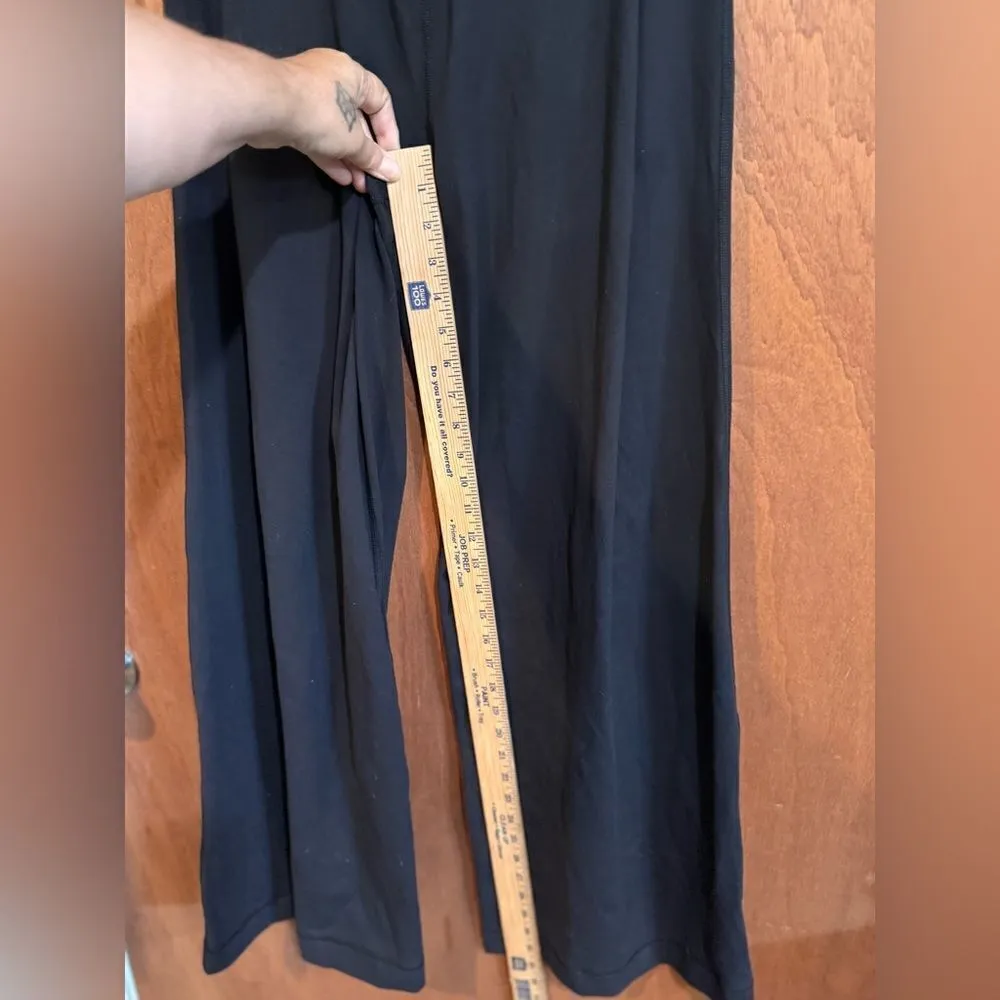 Lululemon‎ Black  Pleated High-Rise Wide-Leg Trouser size 4 - Image 10