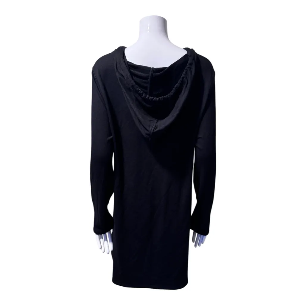 Soma Hoodie Sharkbite Lounge Dress Size L Mandala Paisley Print - Image 4