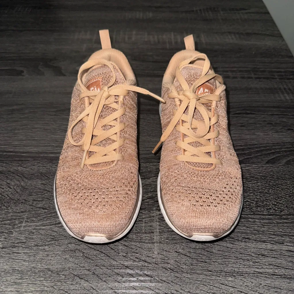 APL Athletic Propulsion Labs TechLoom Pro Phantom Sneakers Rose Gold Melange 7.5 - Image 2