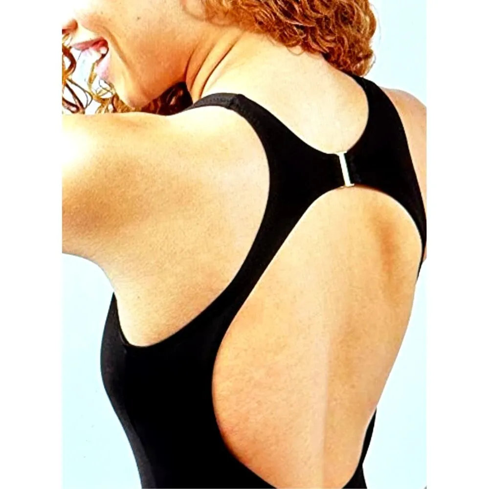 Andie Open Back The Catalina 1 Piece Swim suit Bathing Navy Blue S - Image 5