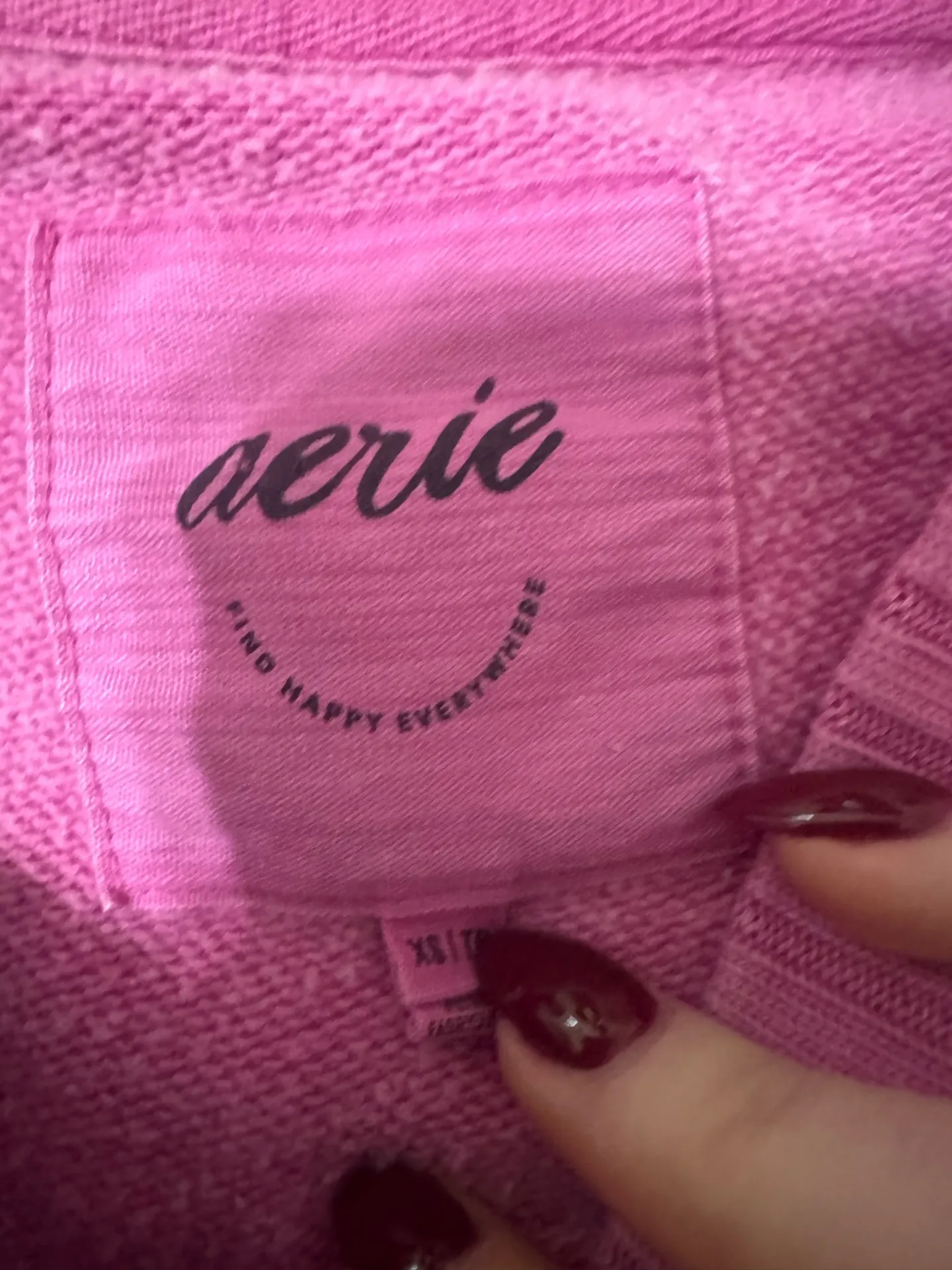 aerie down to earth sweatshirt size xs  - Image 3