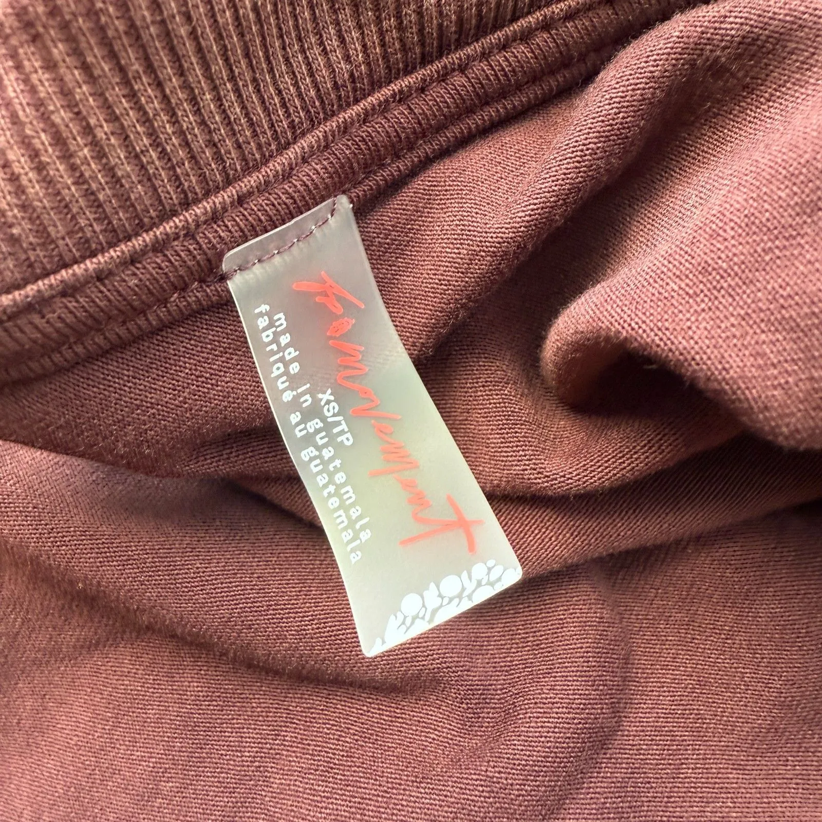 Free People Movement Hot Shot Tee Romper in Dark Espresso Size XS - Image 9