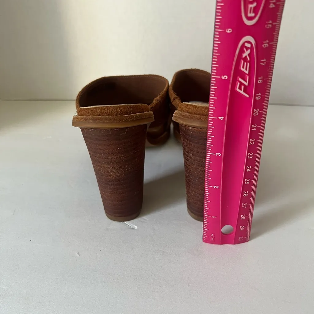 UGG Tan Suede Women's Mules - Image 5