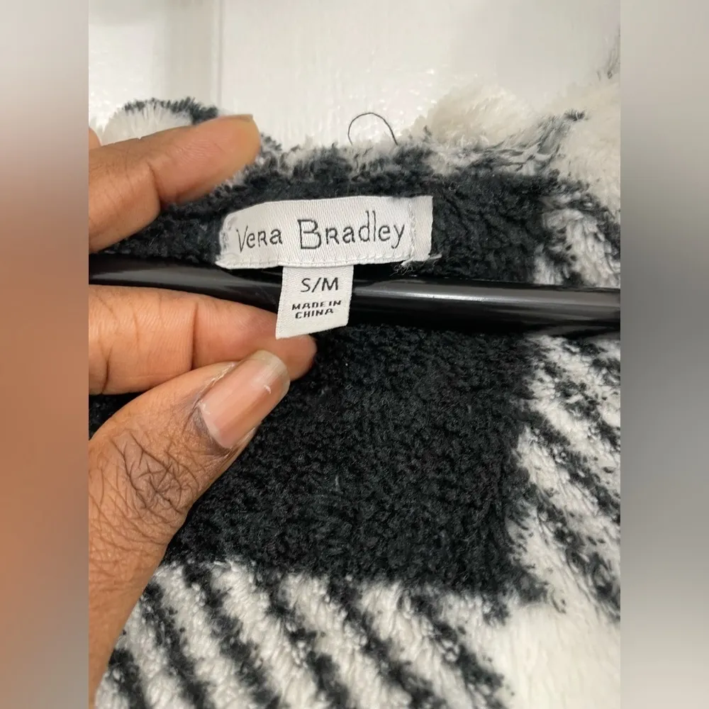 Vera Bradley Plush Fleece Robe S/M - Image 6