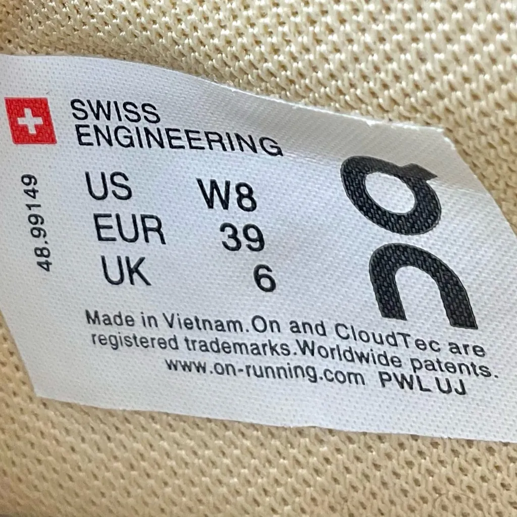 On Cloud The Roger Sneakers Shoes Sz 8 - Image 5