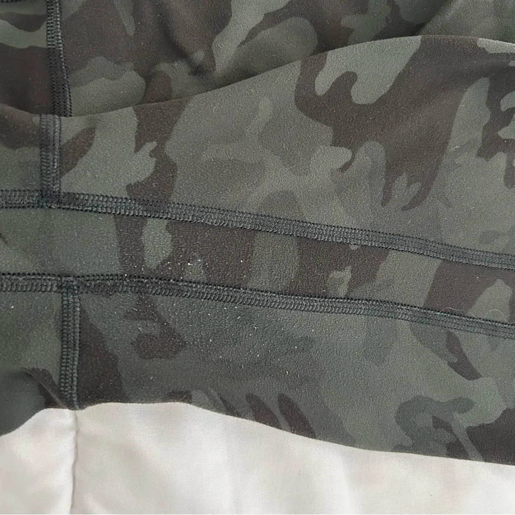 Lululemon Align Crop Incognito Camo Multi Gator Green 8 - Image 11