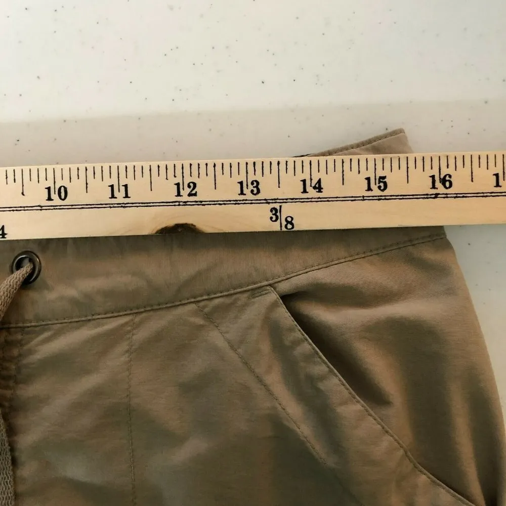Columbia Womens Capri Pants Roll Up Hem Hiking Outdoors Cotton Blend Capri 8 - Image 4