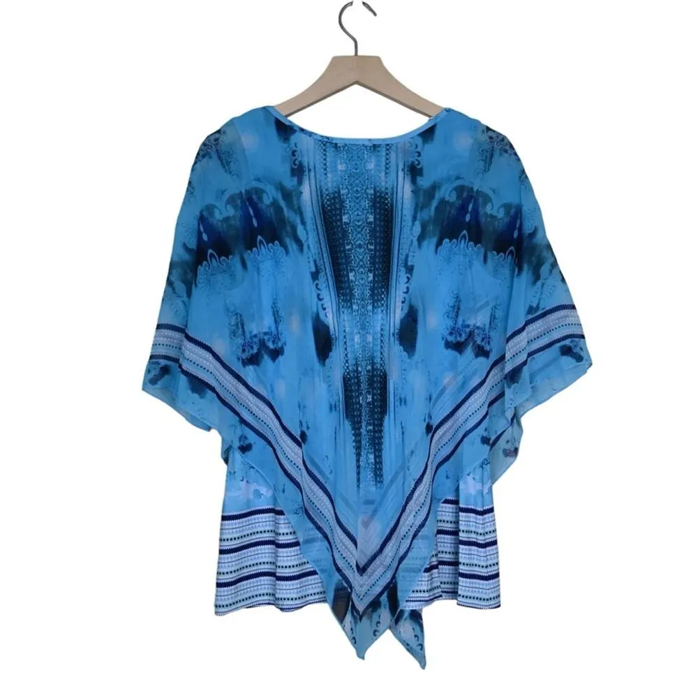 Nygard Womens PL Flutter Manga Pullover Blouse - Image 2