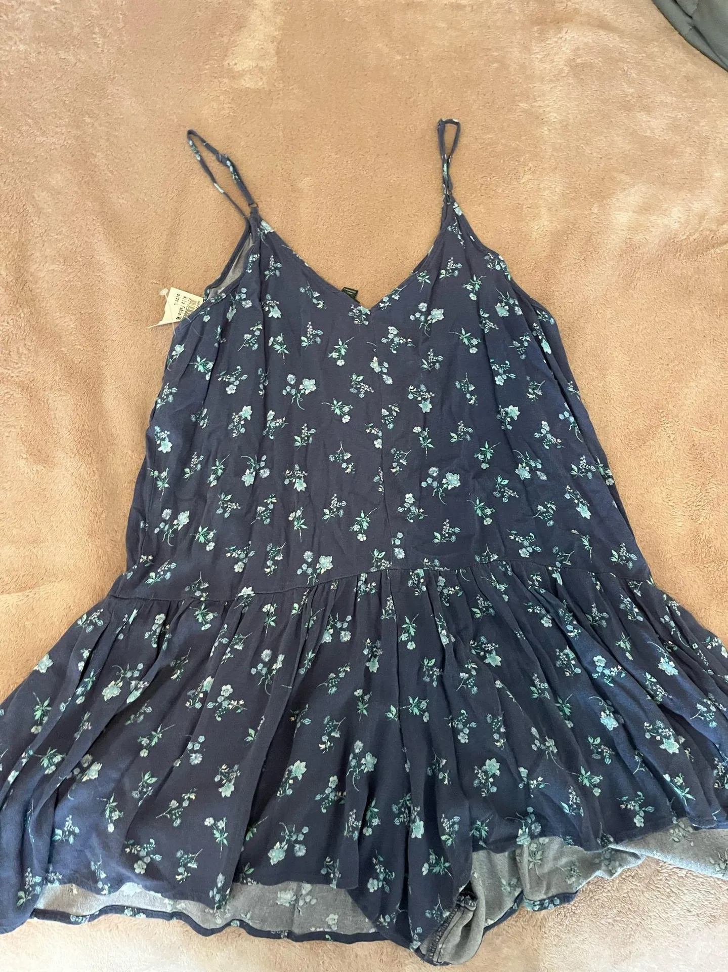 Target Blue floral Romper - Image 2