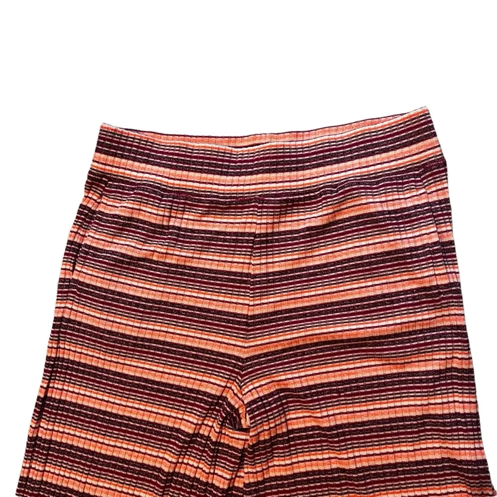 Daily Practice by Anthropologie Wide-Leg Lounge Pants Striped, Sz XL - Image 9