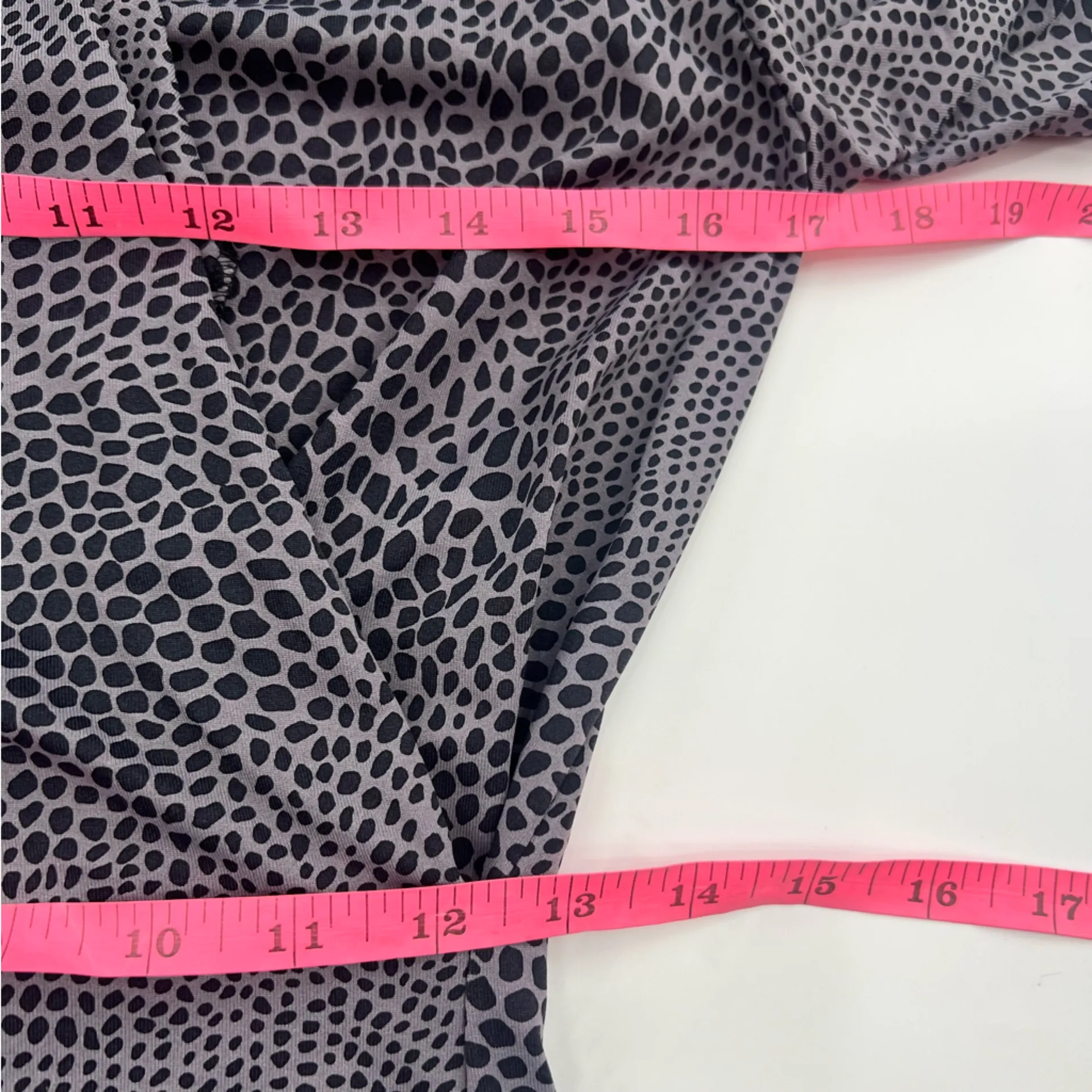 J. McLaughlin Catalina Cloth Faux Wrap Dotted Half Sleeve Dress Sz XS - Image 4