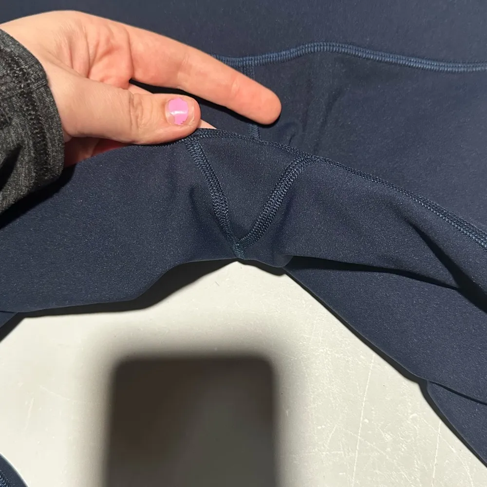 Lululemon X Soul Cycle Wunder Under High Rise Tight 25" Leggings Sz 6 True Navy - Image 3