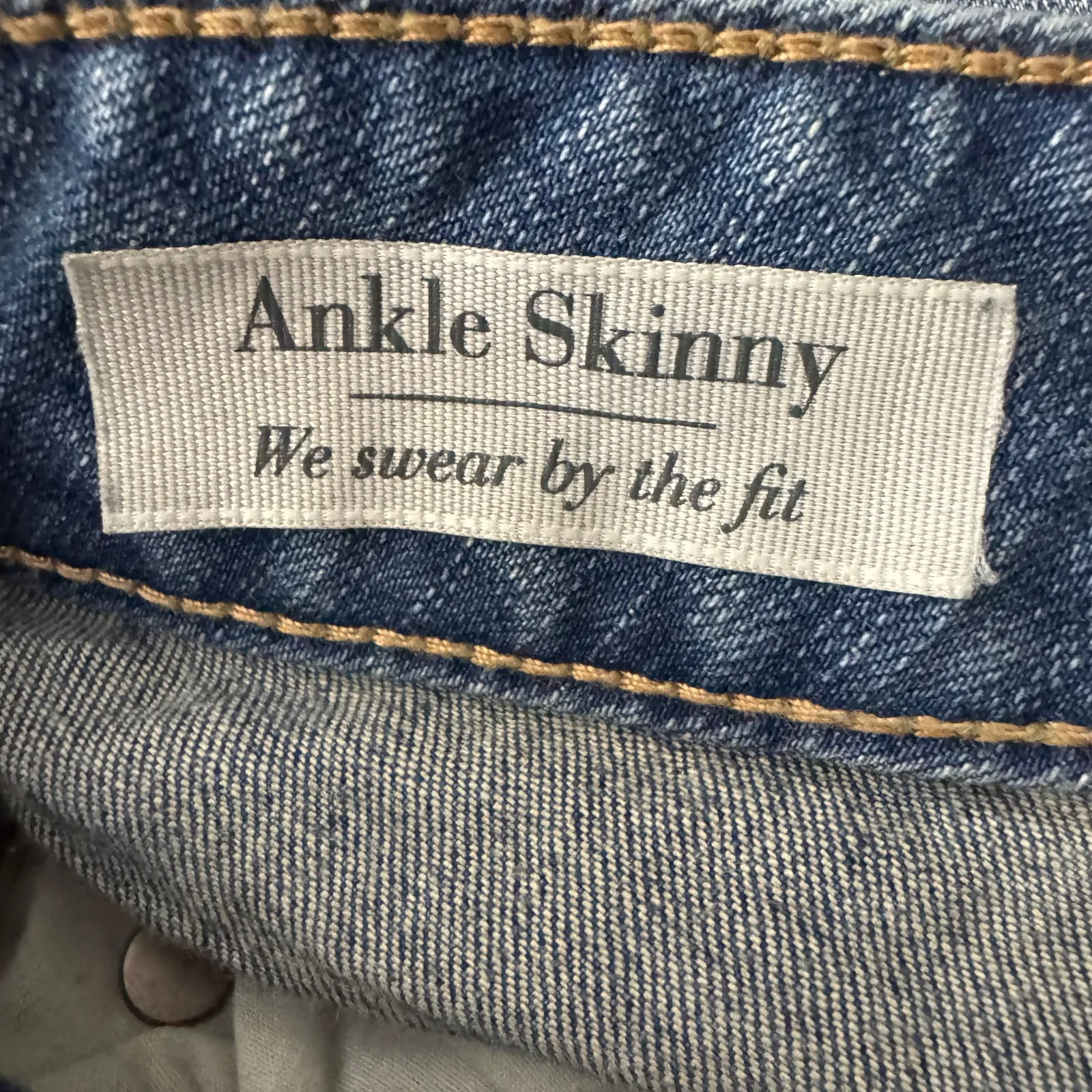 Torrid Ankle Skinny Patch Distressed Raw Cut Jeans‎ Size 16 - Image 9