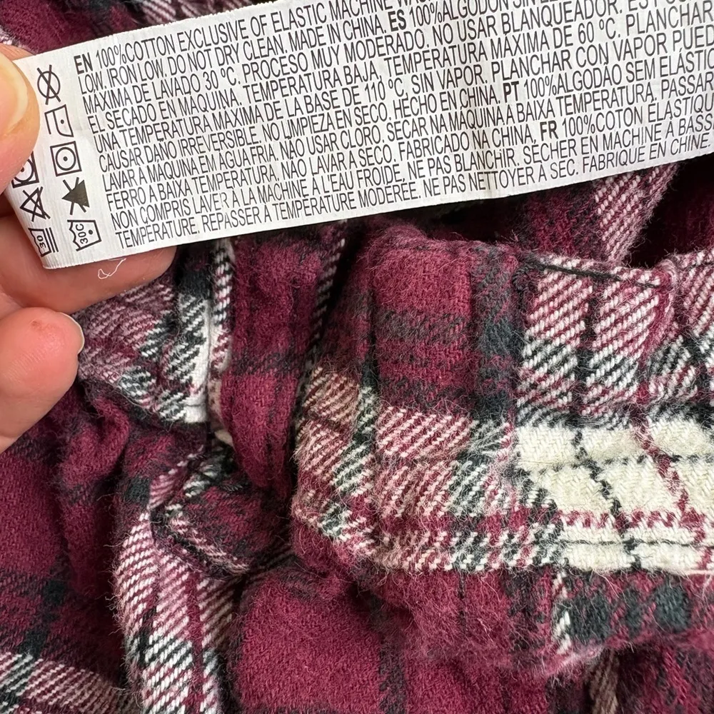 ⭐️FOREVER 21 Flannel Plaid Boxy Fit Cargo Pants - Image 5