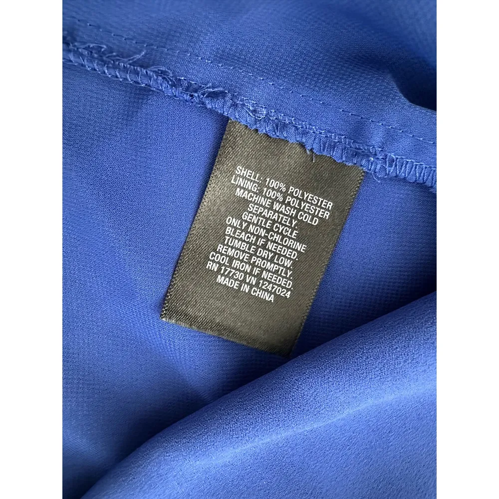 Mossimo Blue Maxi Dress Size Small - Image 9