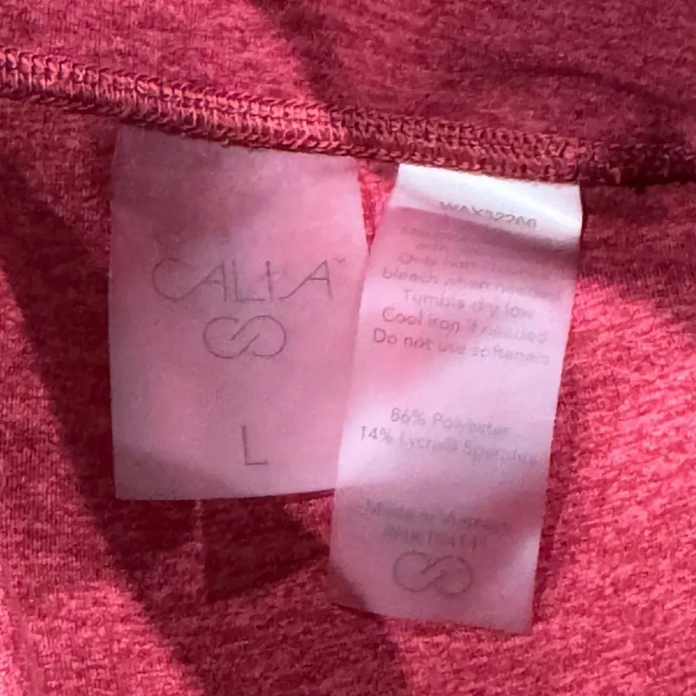 Calia Cozy Red Leggings Women’s Large - Image 2