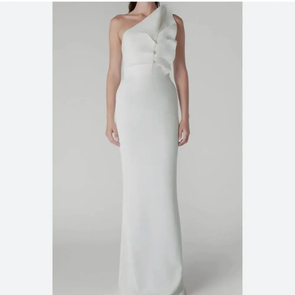 NWOT Roland mouret warrington one shoulder dress size6 Size 6 - Image 6