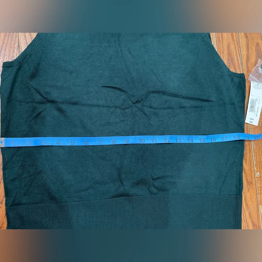 Worthington Women's Dark Green Tank Top - Image 4