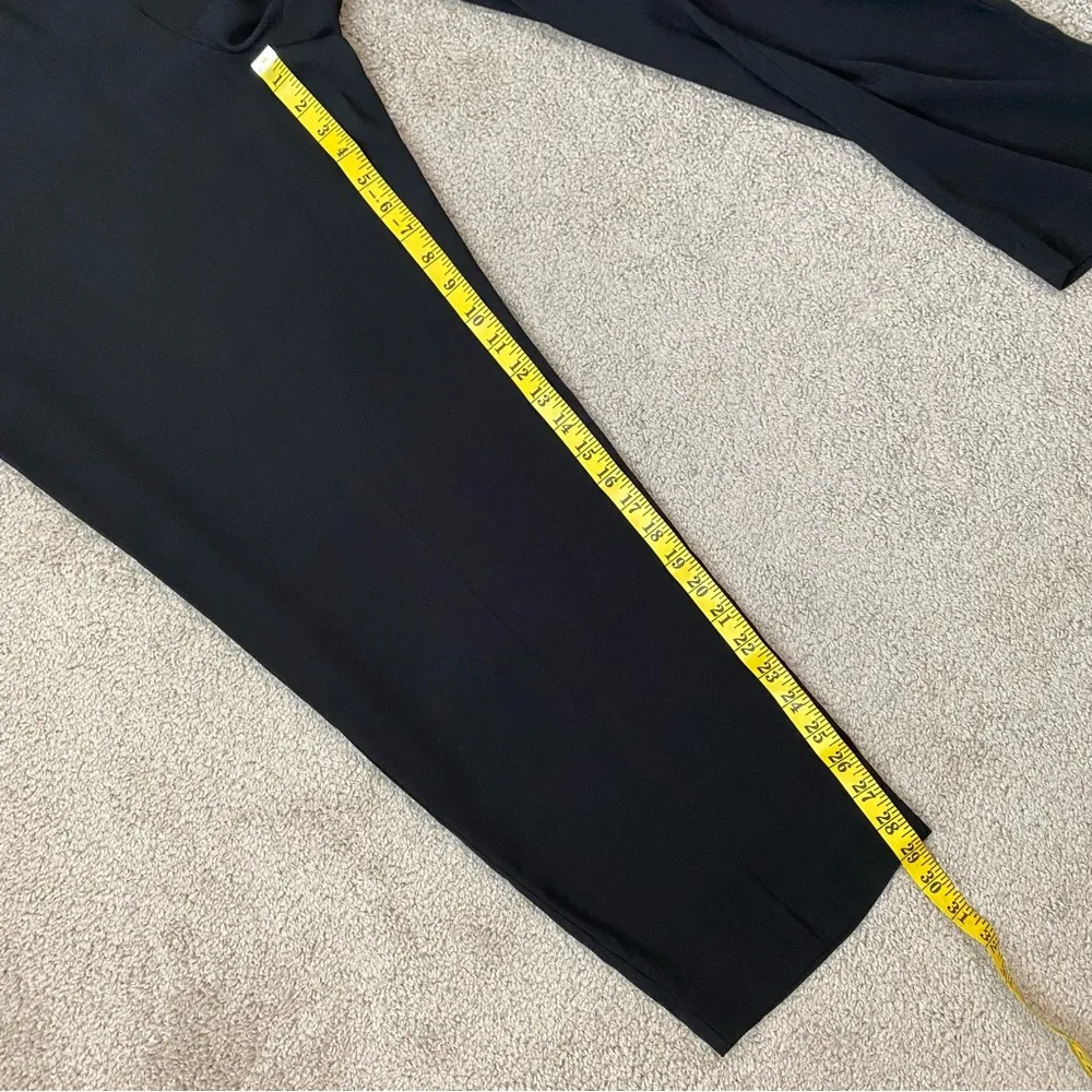 Halogen Crepe Pull On Ankle Pants Black 20 - Image 9