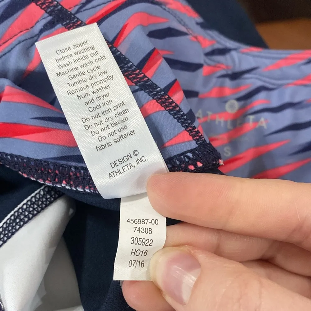 Athleta Electra Sonar 7/8 tights leggings size S - Image 13