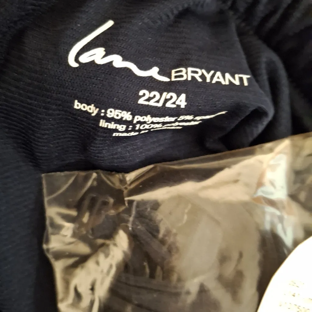 Lane Bryant 22 24 Elegant Navy Strapless Top NWT - Image 11