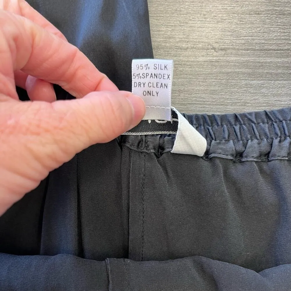St. John silk pajama style pants.  Size PS - Image 5