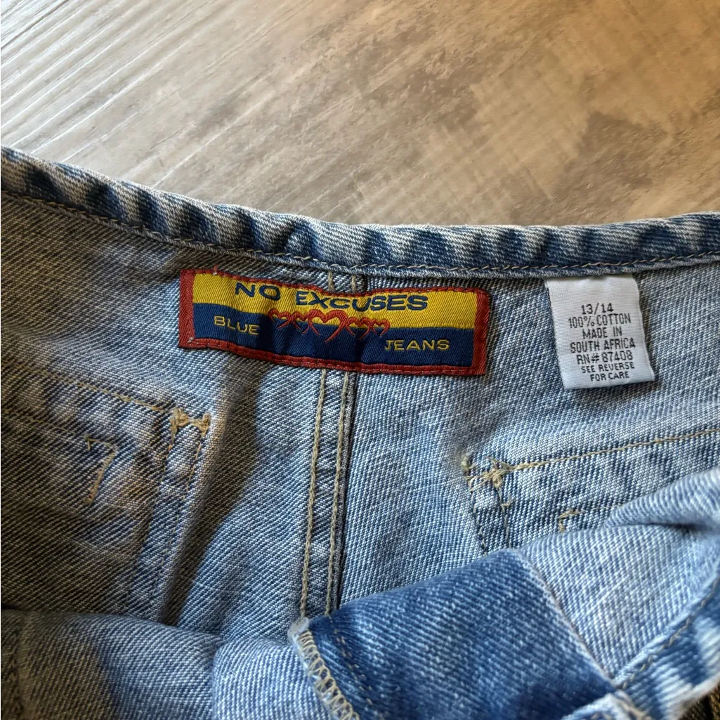 No‎ Excuses Blue Denim Women's Jean Shorts - Image 3