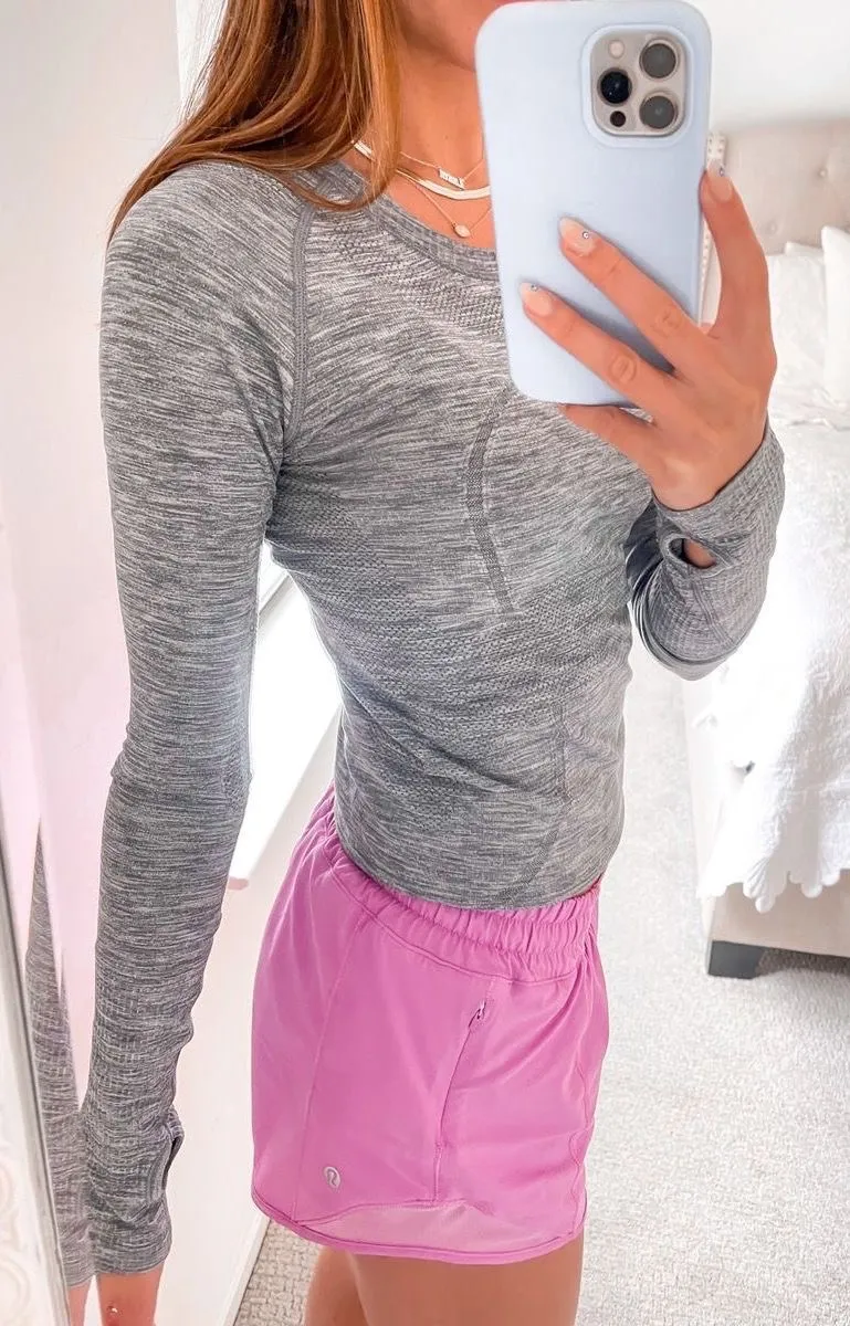 Lululemon Gray Swiftly Tech Shirt - Image 2