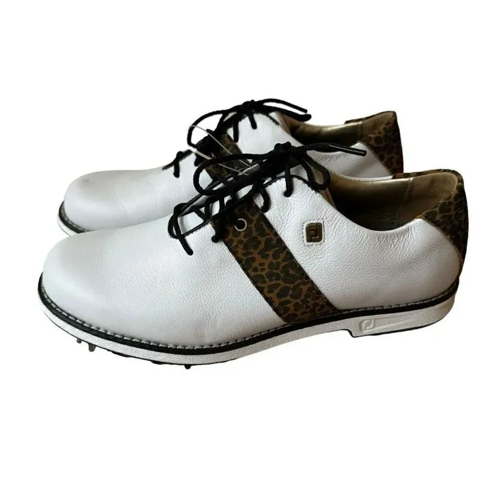 FootJoy Premiere Series  Ortholite Eco Plush Golf Leather Shoes SZ 7 - Image 8