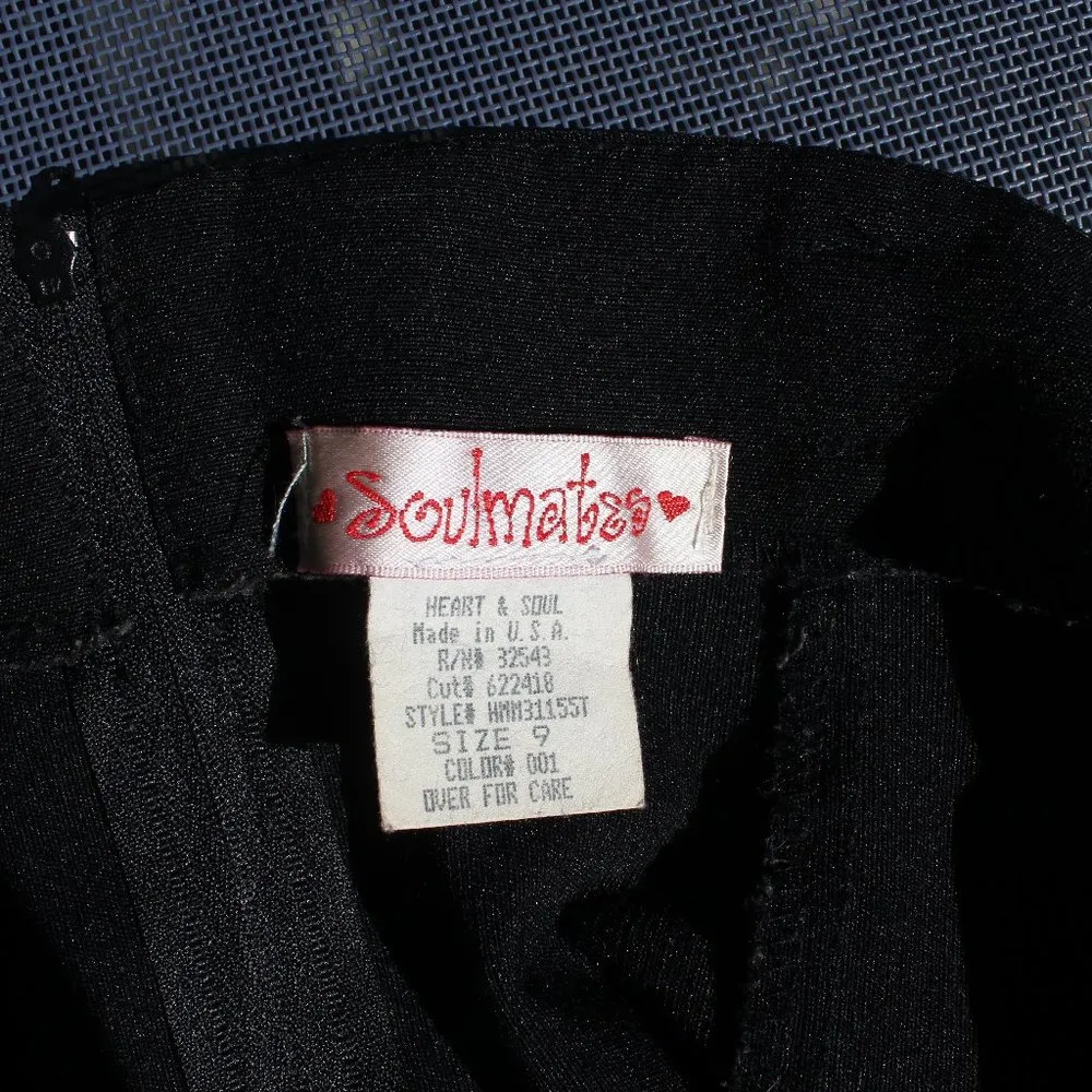 🔥REDUCED🔥 Soulmates Heart & Soul Black Pleated Bottom Skirt - Image 5