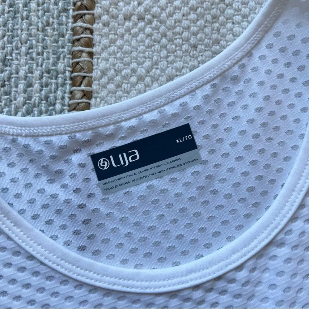 Lija Breeze White Training Tennis Dress SS - Image 7