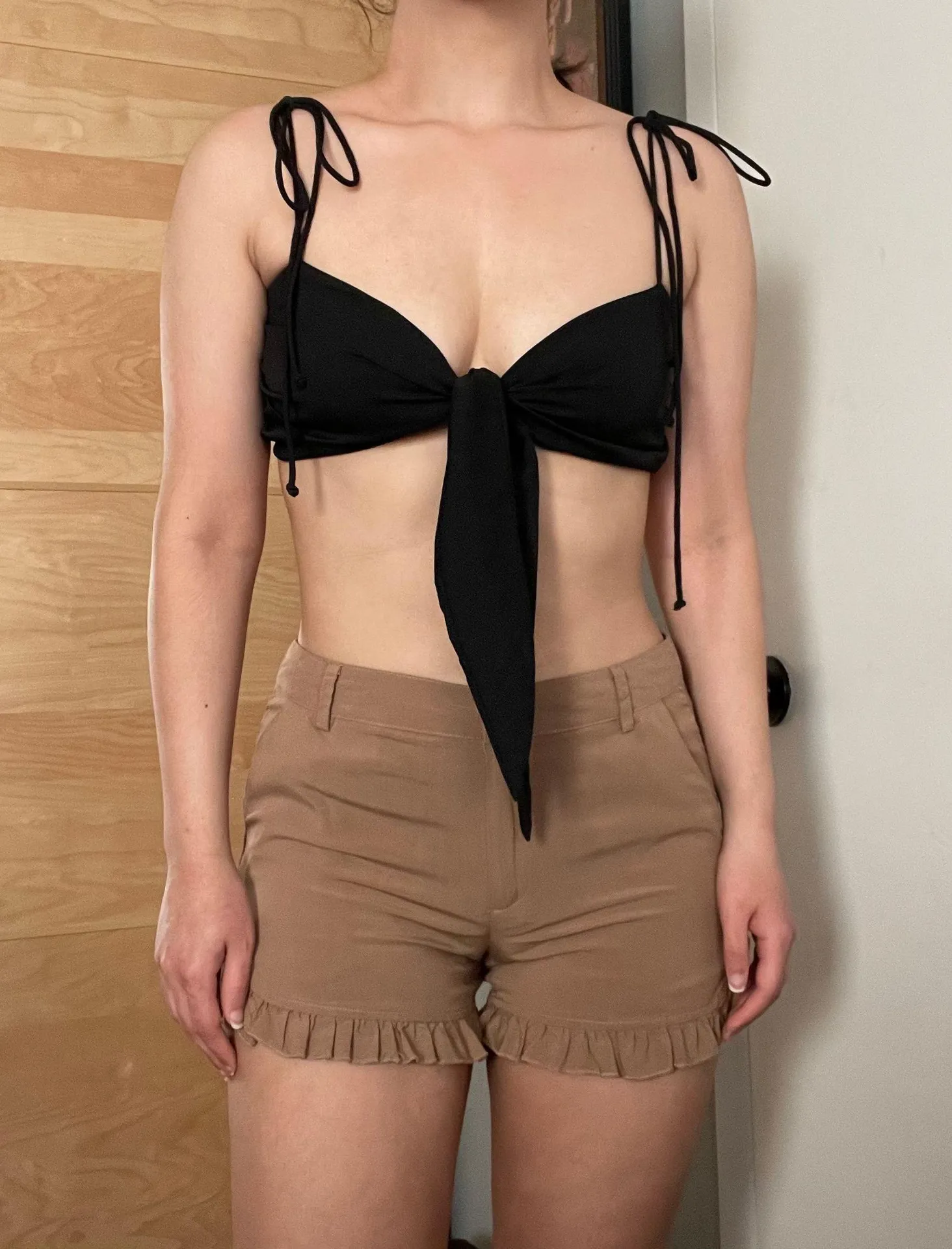 ASOS Ruffle Frill Hem Shorts - Image 6