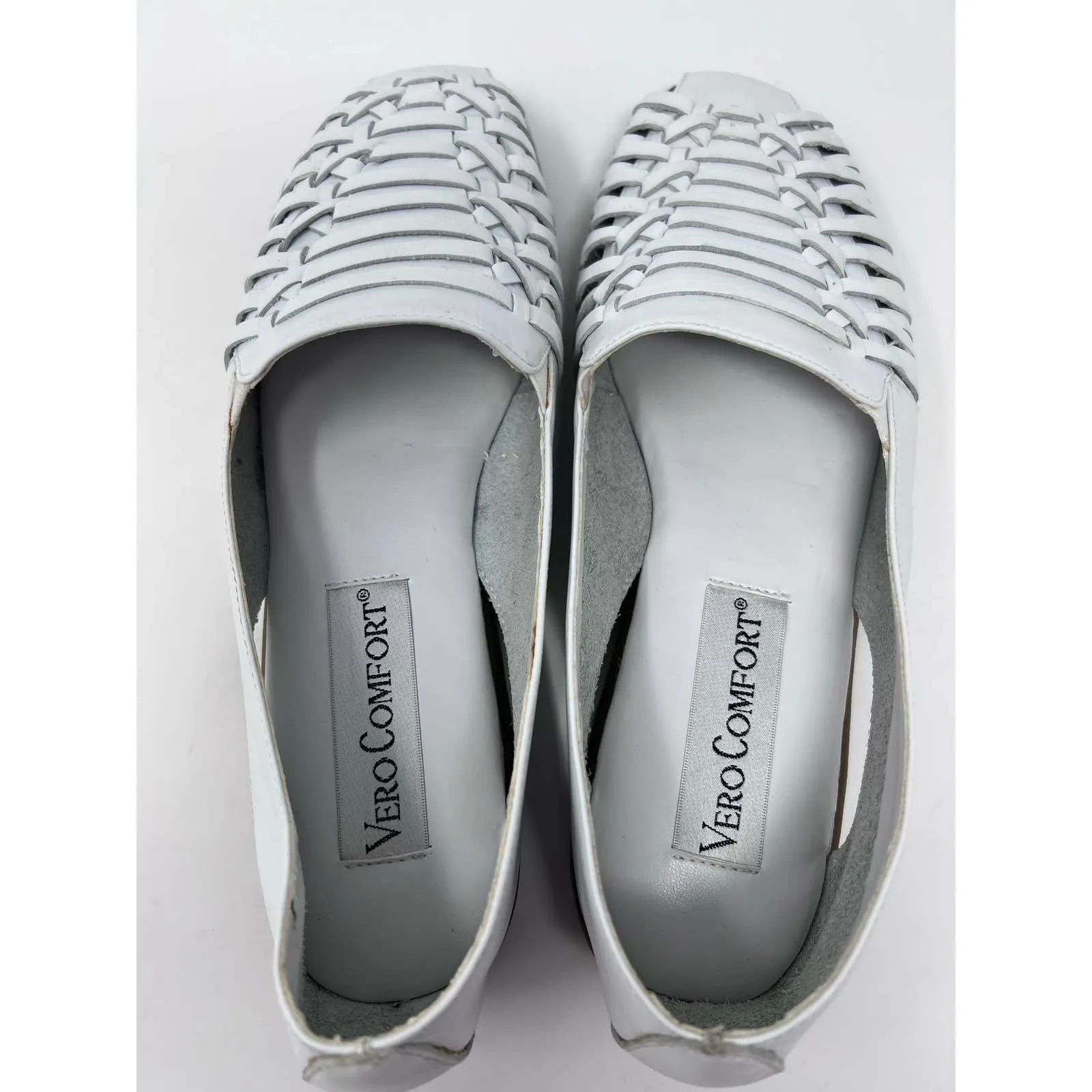 Vero Comfort Women's Suze White Leather Upper Rubber Sole Shoes Size‎ 9 1/2 Size 9.5 - Image 5