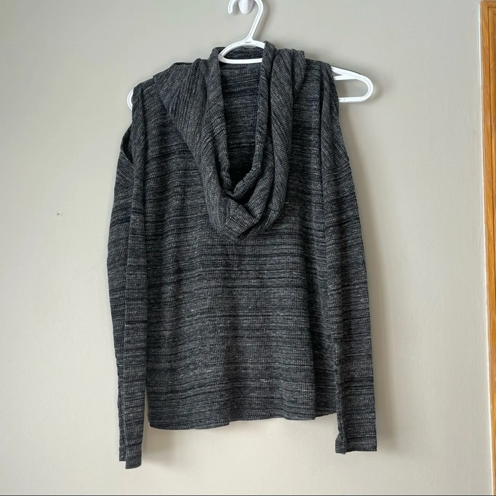 Calvin Klein Performance Hooded Gray Sweatshirt Size XS - Image 2