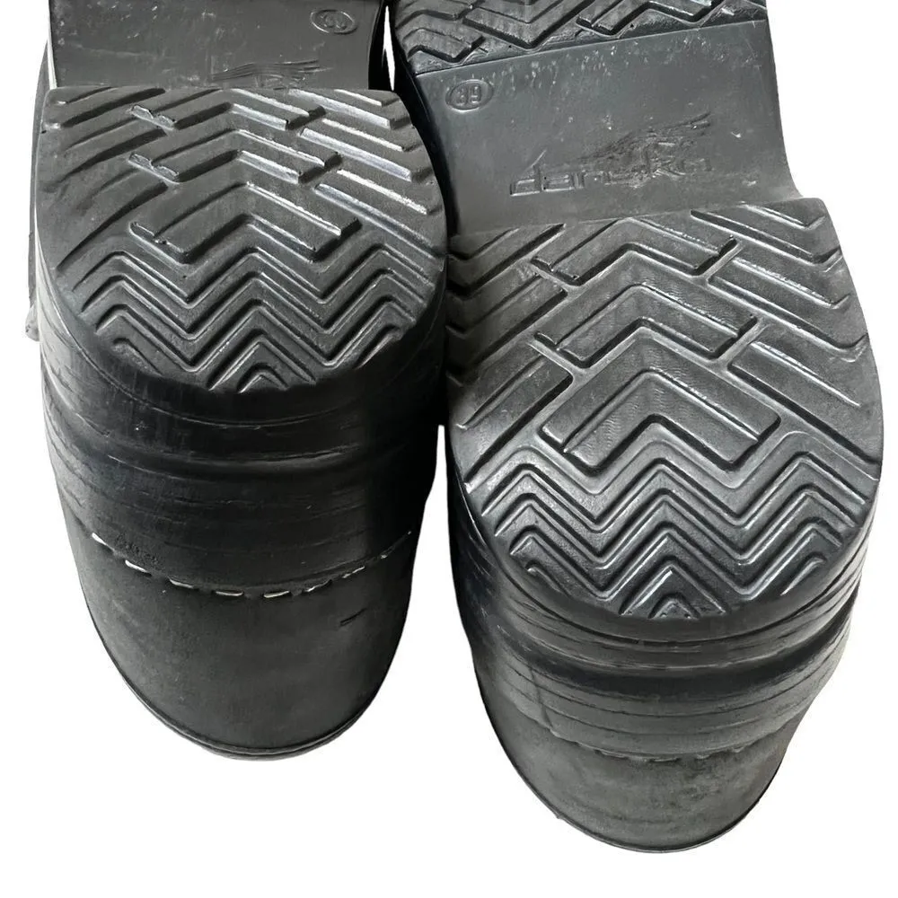 Dansko Professional Black Oiled Clogs - Image 6