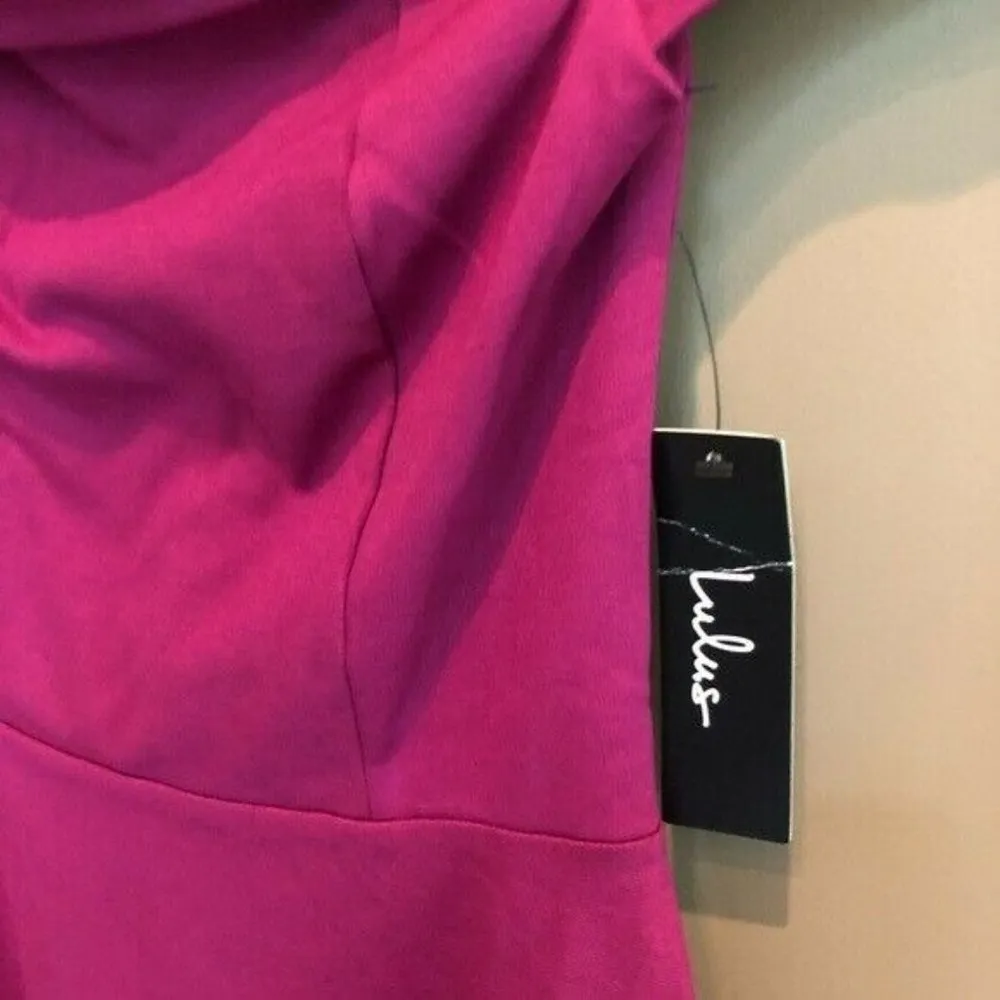 NWT Lulu’s Season Of Fun Off the Shoulder‎ Skater Dress Small Fit & Flare - Image 5