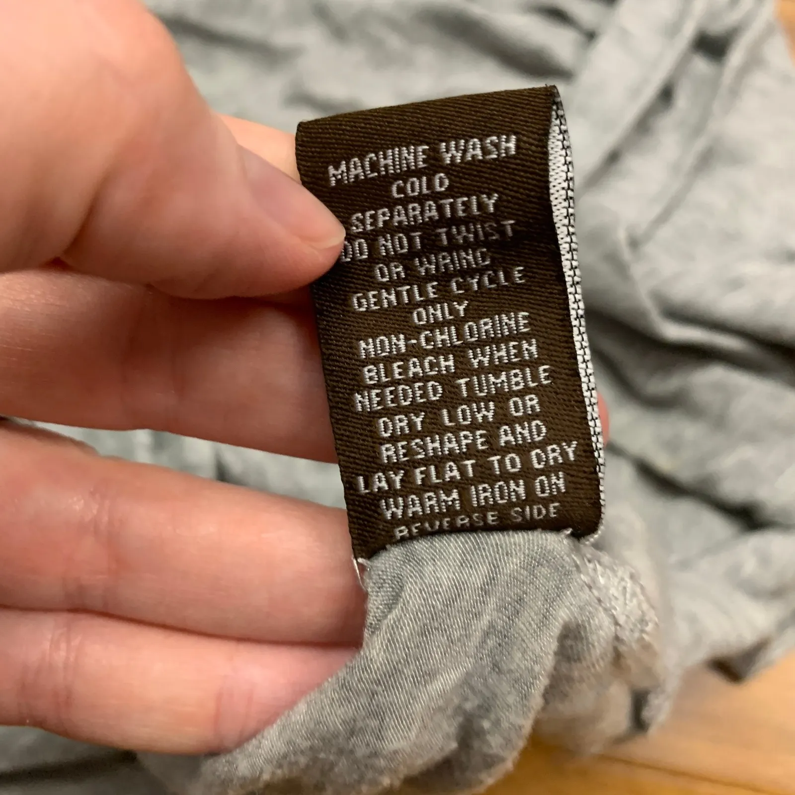 Adrienne Vittadini Drape Cardigan Women Size XL Open Front Lightweight Knit Gray - Image 7