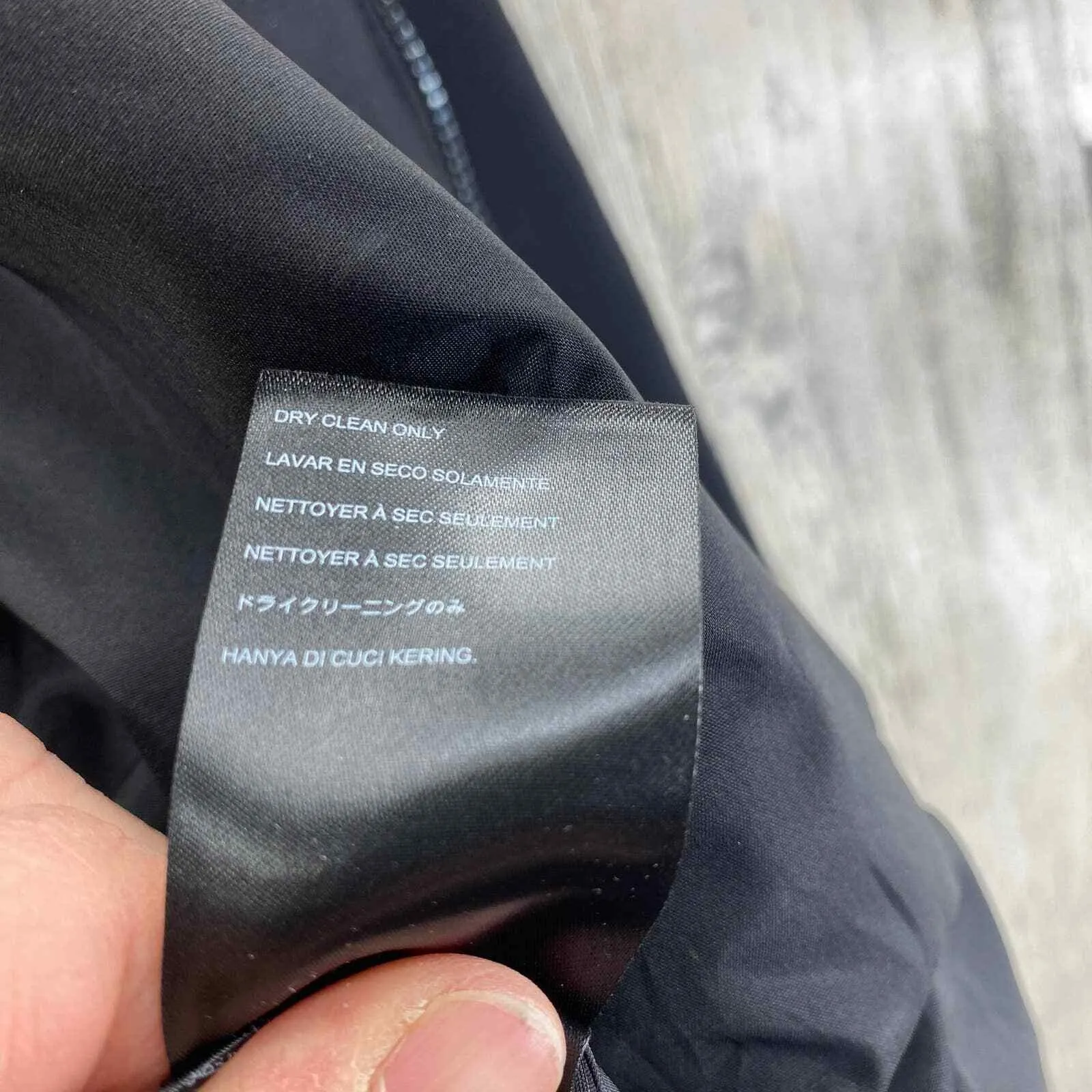 Bebe Blazer Jacket Womens 6 Black Cotton Blend Full Zip Peplum Hem Zipper Detail - Image 6