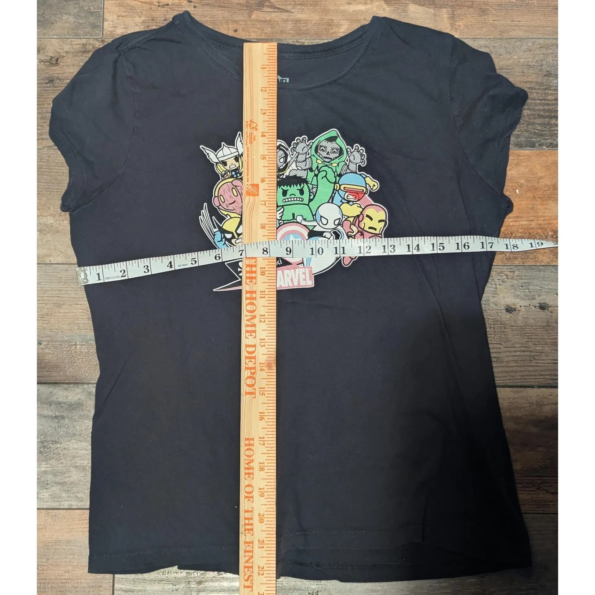 Tokidoki x MARVEL XL Cute Superhero Graphic T - Image 3