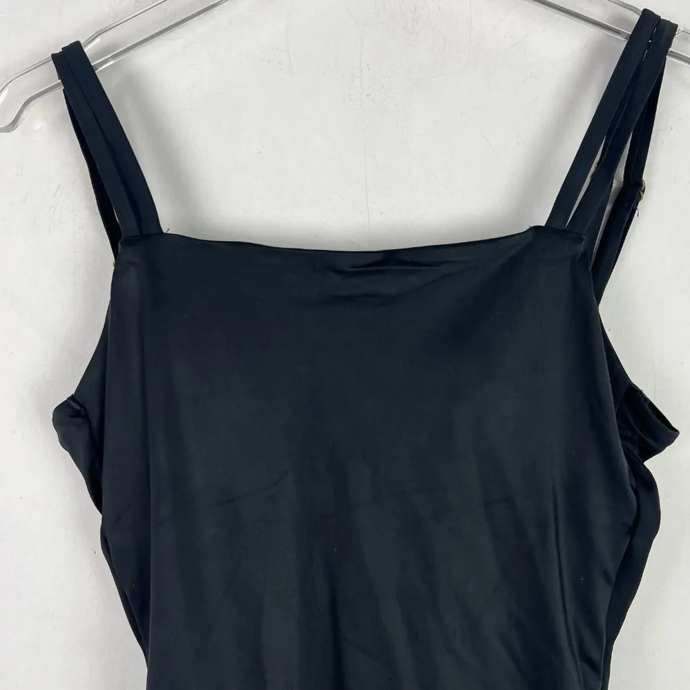 NWT Andie Swim The Rockaway One Piece Swimsuit Flat Black Size Large L NEW - Image 4