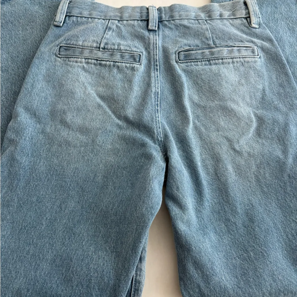 Favorite Daughter The Taylor Trouser Wide Leg Jeans Malta 24 light wash Blue - Image 10