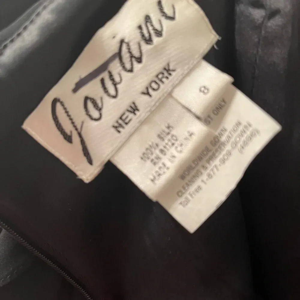 NWOT JOVANI Black tiered cocktail dress - Image 8