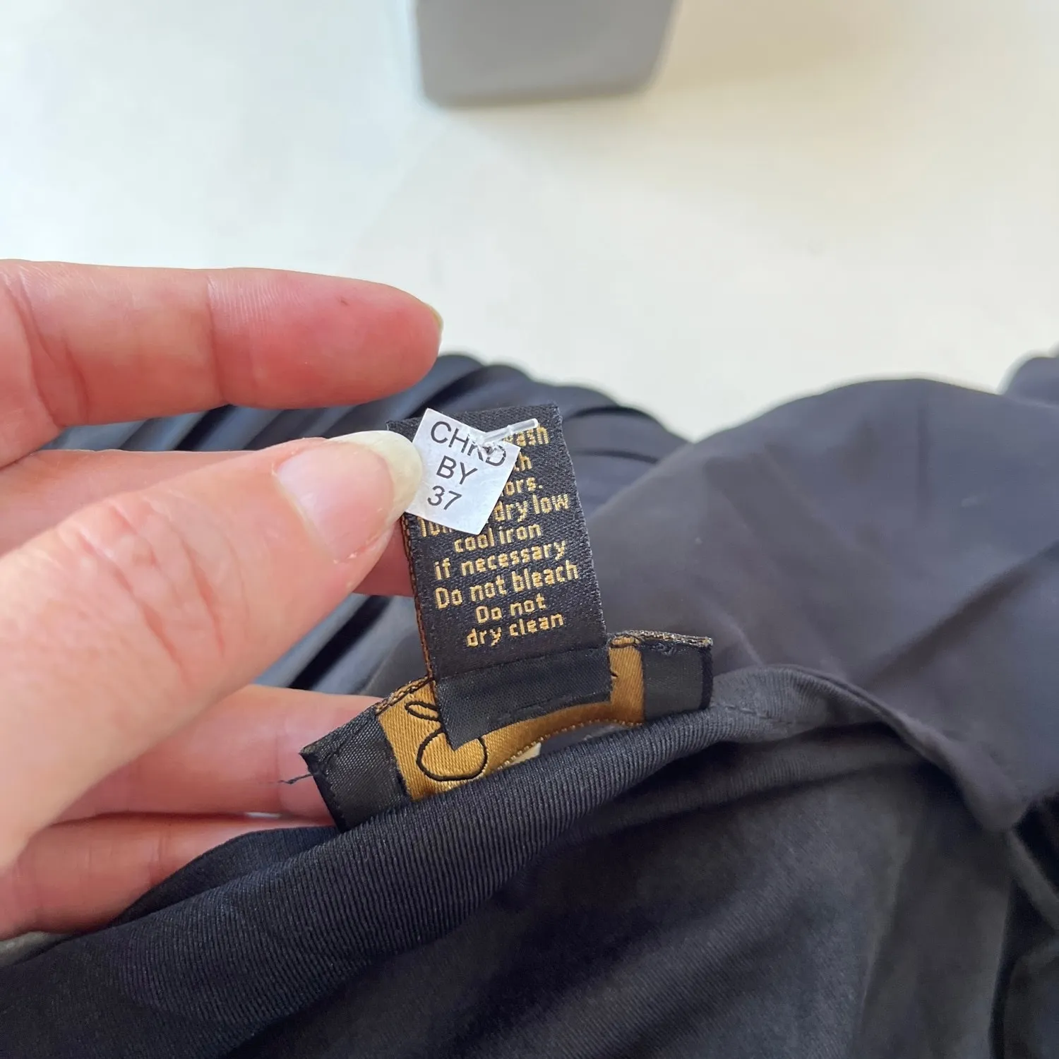 Japna Satin Pleated Wrap Womens Top Sz S Indie Holiday Glam Cocktail NYE  Deep V - Image 11